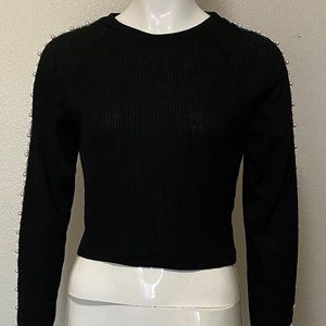 Black Long Sleeve Top